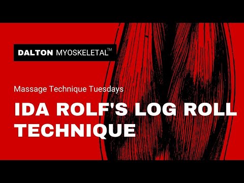 Transform Your Client’s Pain: Ida Rolf’s Log Roll Technique for SI Joint Relief