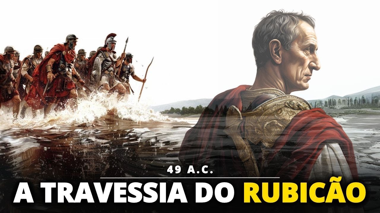 César e a Travessia do Rio Rubicão (49 a.C.)