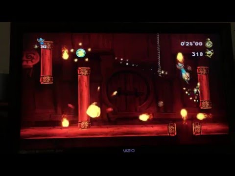 Rayman Legends Daily Extreme Challenge The Dojo: Grab Them Quickly!