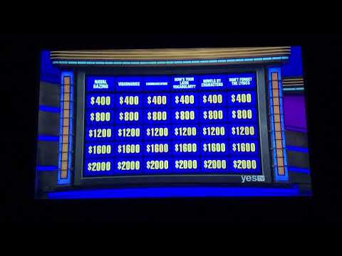 Double Jeopardy, TOC 2019 Day 7 - 2nd Daily Double found at the start...again 😂 (11/12/19)