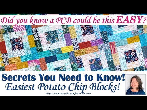 Easiest Potato Chip Block: Best Secrets You Need to Know! Lea Louise Quilts