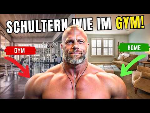 KRASSE Schultern ZUHAUSE! Heimtraining wie im Studio - Schultern mit Gotti