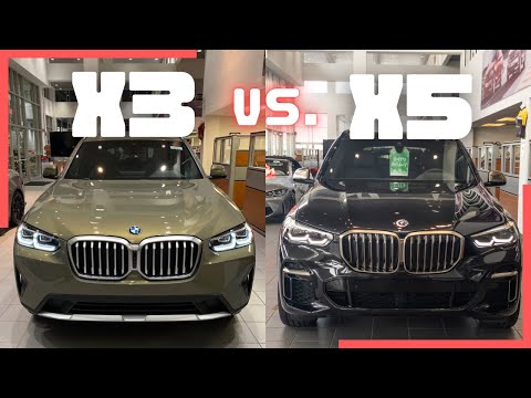 Car Comparison: 2023 BMW X3 vs. 2023 BMW X5! (Which BMW SUV is best for you?)