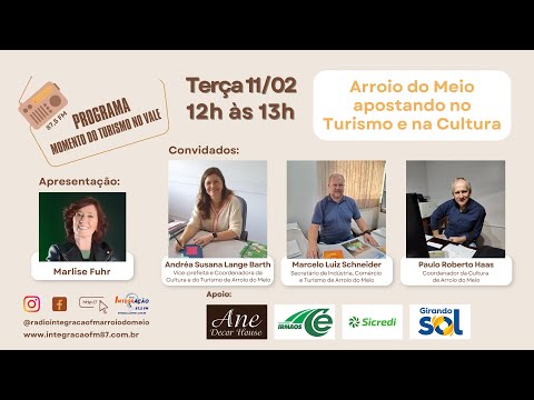 Arroio do Meio apostando no Turismo e na Cultura