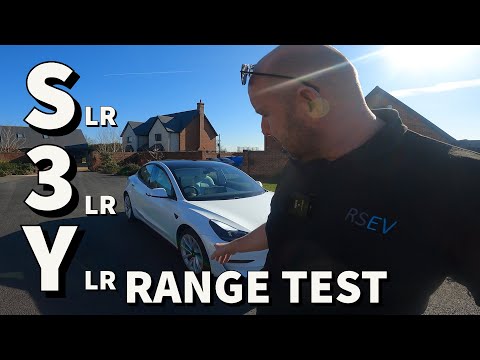 How far can they really go? Tesla Model Y S 3 Long Range models tested range v efficiency comparison