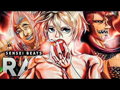 LU BU, ADAM & SASAKI KOJIRO RAP | "Fighting For My Life" | Sensei Beats [Record Of Ragnarok]