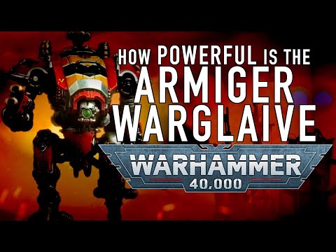 40 Facts and Lore on the Imperial Knights Armiger Warglaive in Warhammer 40K