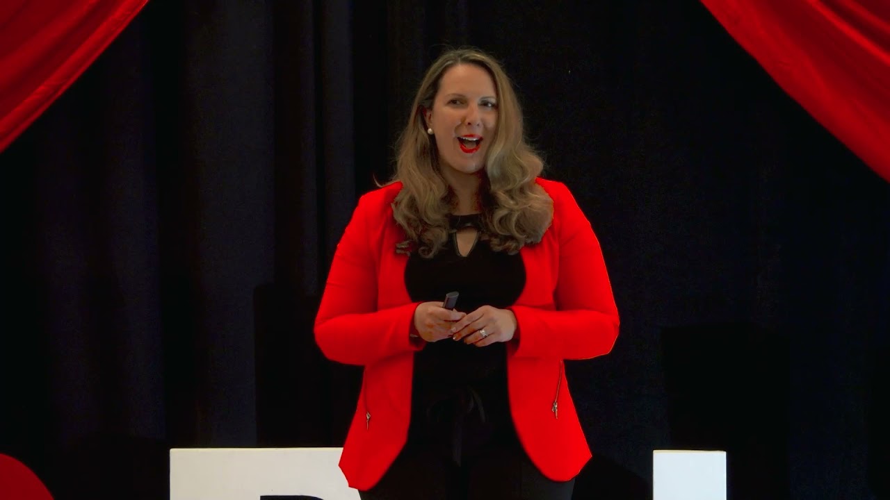 Christine Ramsey on stage