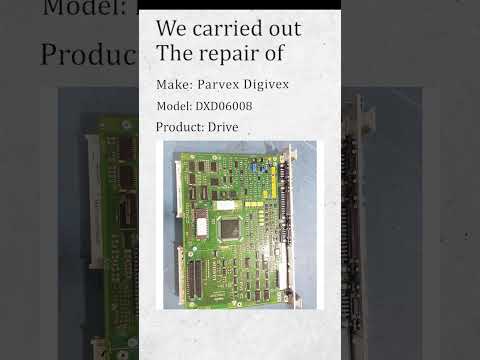 Parvex Digivex Drive Repair/Replacement/Refurbishment Services