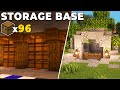 Minecraft | How to Build An Underground Storage Base