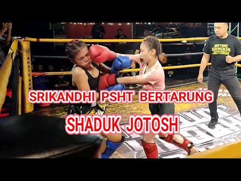 Srikandhi PSHT Bertarung Habis Habisan Di SHaduk jotoSH!!! [Imeil Zalva VS Deviana Cahya]