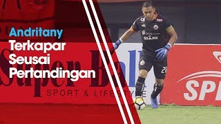 Andritany Jadi Korban Oknum Suporter yang Menyalakan Kembang Api di dalam Lapangan