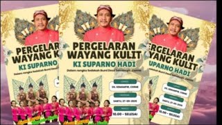 Download lagu ‼️LIVE WAYANG KULIT KI DALANG SUPARNO HADI/// SEMAMPIR CERME GRRSIK mp3