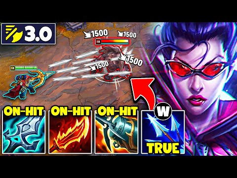 THE MOST BROKEN VAYNE BUILD I'VE EVER PLAYED! (3.0 ATTACK SPEED)