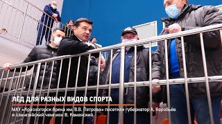 Лёд для разных видов спорта