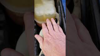 Saturn Vue windshield washer fluid not working