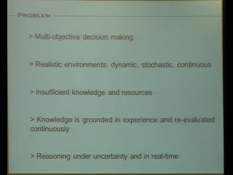 AGI-13 Eric Nivel - Predictive Heuristics for Decision-Making in Real-World Environments