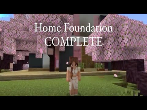 Unbelievable! Epic House Build Complete in Cherry Blossom World!