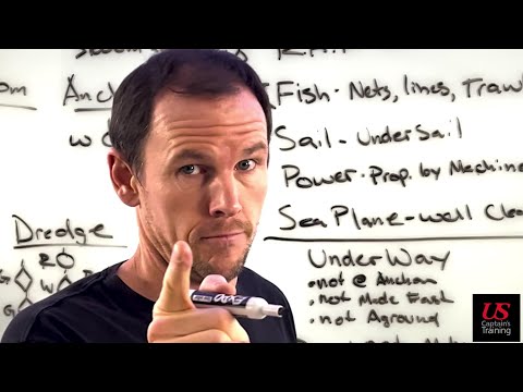 Let's Review the Navigational Rules of the Road