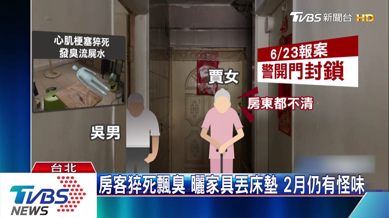 鄰猝死多日飄臭 房客控房東清潔消極