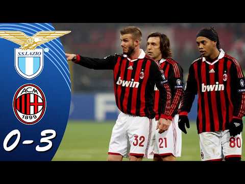 Beckham / Kaka / Pato — The Perfect Football Symphony! Lazio 0 x 3 Milan / Seria A / HIGHLIGHTS