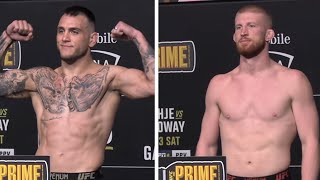 UFC 300 Official Weigh-Ins: Bo Nickal vs Cody Brundage