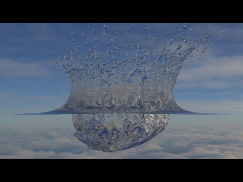 1 Billion Cell Raindrop Impact CFD Simulation, 2 hours on 1 AMD Instinct MI200 64GB GPU