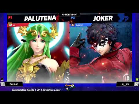 aj__siv (Palutena) vs Botman (Joker) - KO Fight Night Qualifier 3