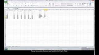 How to Create an Formula in Excel