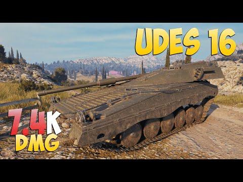UDES 16 - 5 Kills 7.4K DMG - In the top! - World Of Tanks