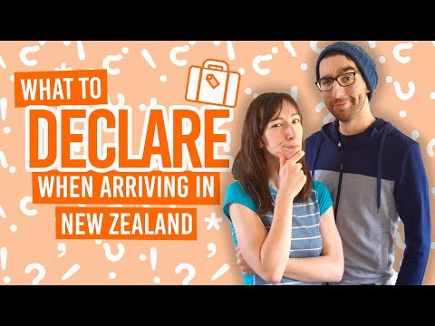 🛃 What Do You Need to Declare When Arriving in New Zealand? Video