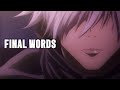 What Did Gojo Say To Geto Jujutsu Kaisen