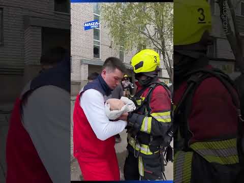 Пожар в Астане: спасены 12 человек, среди них 7 детей