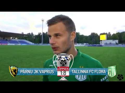 22. voor 2017: Pärnu JK Vaprus - Tallinna FC Flora 1:8 (1:5), Sappineni intervjuu
