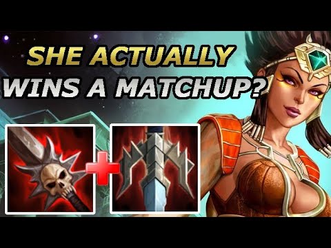 SHE ACTUALLY HAS A WINNING MATCHUP? (A-Z Serqet) - Season 8 Masters Ranked 1v1 Duel - SMITE