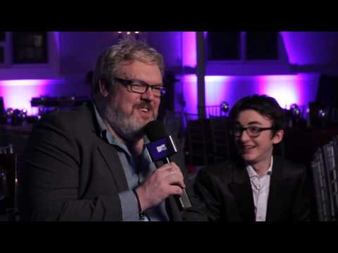 Isaac Hempstead Wright (Bran Stark) and Kristian Nairn (Hodor) talk Conventions