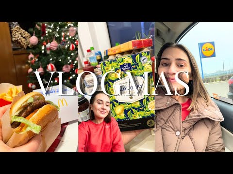 Lidl food haul | cosmetic disappointment, lumberjack and tea test | Vlogmas