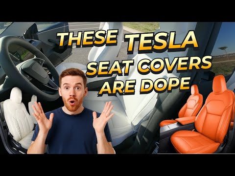 2025 Tesla Model 3 Highland Leather Seat Covers for From Tesery Review