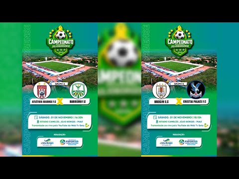 ATLÉTICO JULIENSE F.C VS BARREIRO F.C / BREJIM F.C VS CRISTAL PALACE F.C