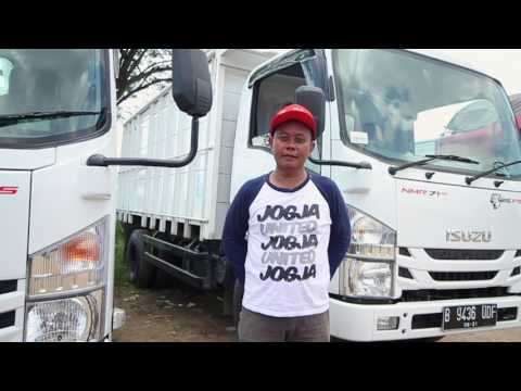 Testimoni Supir Truk Isuzu ELF NMR 71HD dari Cirebon