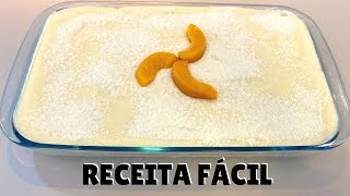 PAVÊ DE PÊSSEGO EM CALDAS FÁCIL E RÁPIDO EM MINUTOS COM BISCOITO MAIZENA | LY EXPLICA