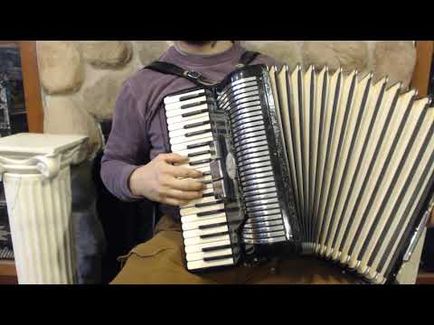 6102 - Black Sparkle Settimio Soprani Dick Contino Piano Accordion LM 41 120 $699