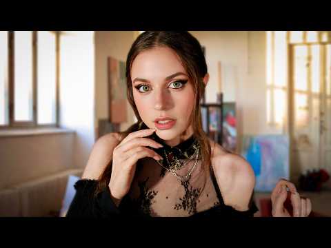 ASMR Goth Girl Is Obsessed With You 🎨 Art Class Roleplay, Intense Personal Attention For Deep sleep