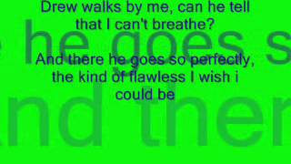 teardrops on my guitar lyircs