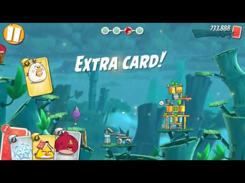 angry birds 2 bamboo forest Greasy Swamp level 147 new version Full HD