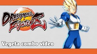 DBFZ: Vegeta (Super Saiyan) combo video