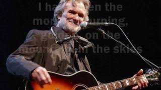 Loving Her Was Easier Than Anything I'll Ever Do Again Kris Kristofferson with lyrics | 2017
