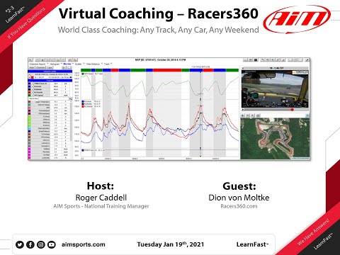 2-3 Virtual Coaching with Racers360.com - Live Webinar with Dion von Moltke - 1/19/2021