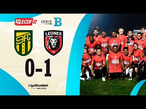 FULL RECAP: OCTOBER 9 0-1 LEONES FC | ECUABET LEAGUE SERIES B - MATCHDAY 9