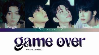 Download lagu DAY6 (데이식스) 'game over (끝났지)' Han/Rom/Eng/가사 Color Coded Lyrics mp3